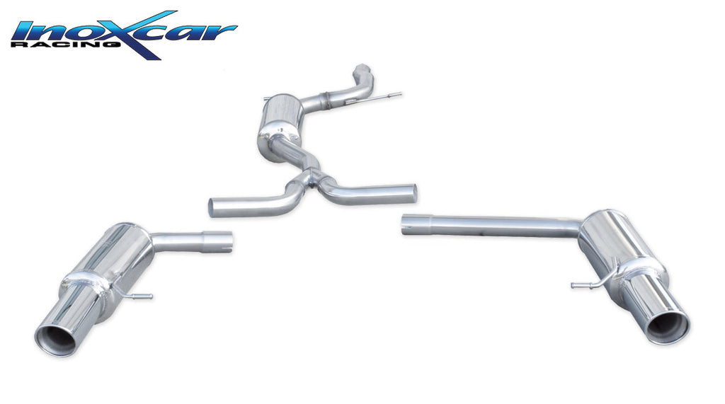 Scarico completo cat-back Audi A4 B8 2.0 TFSI 211cv 2WD Avant | Inoxcar