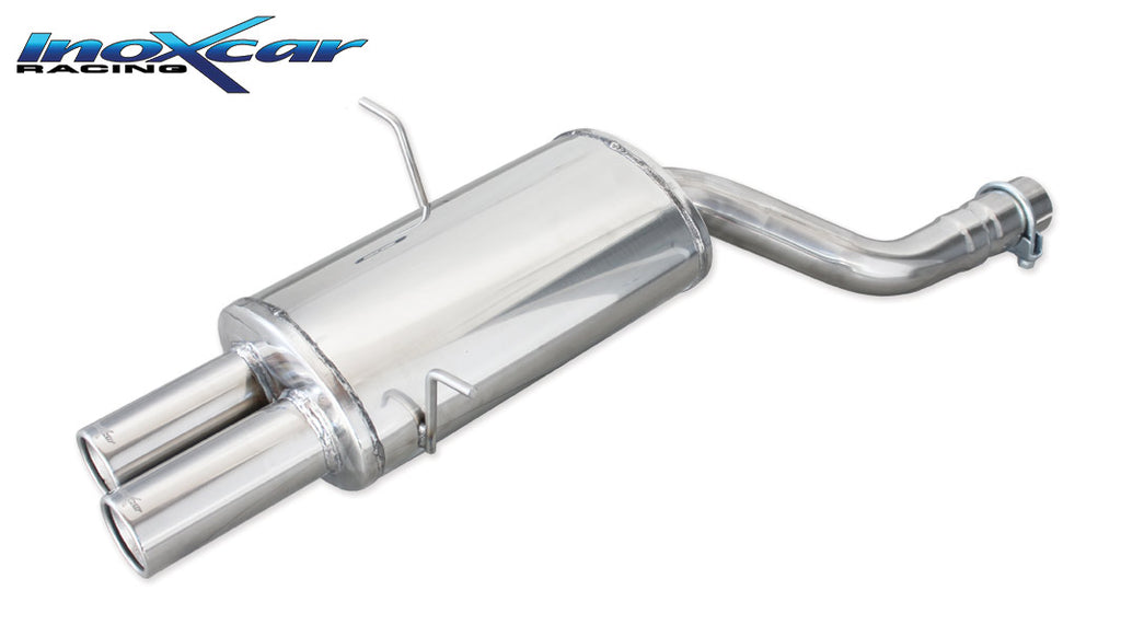 Terminale di scarico BMW Serie 3 E46 170cv 323I Ci | Inoxcar