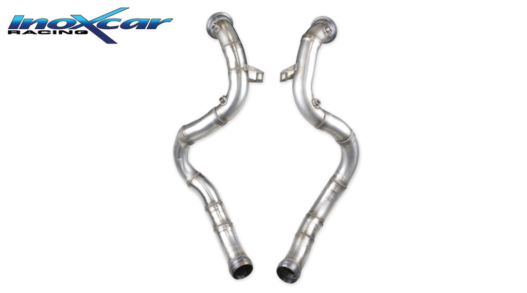 Downpipe Mercedes Classe C 63 AMG W205 AMG V8 Biturbo 510cv | Inoxcar