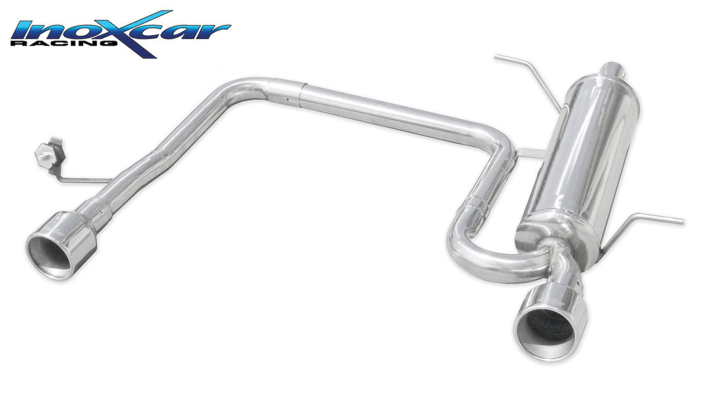 Terminale di scarico Ford Fiesta Mk7 1.6 16V 120cv | Inoxcar