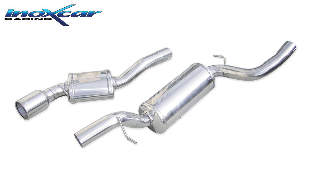 Terminale di scarico Mazda 3 Mk1 BK Facelift 2.3 16V Turbo 260cv Mps | Inoxcar