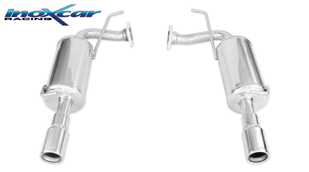Terminale di scarico Mazda 3 Mk1 BK Facelift 2.3 16V Turbo 260cv | Inoxcar