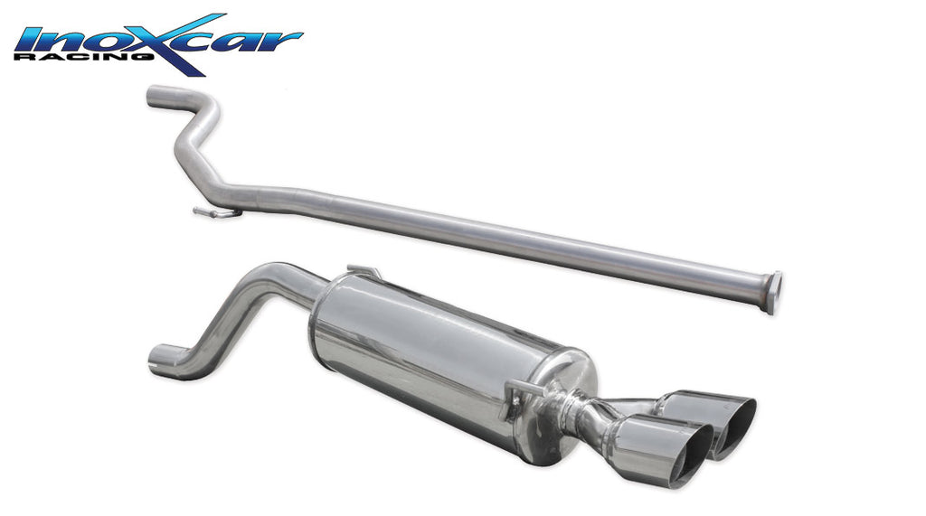 Scarico completo cat-back Abarth Grande Punto 199 1.4 T-JET 155cv 55 | Inoxcar
