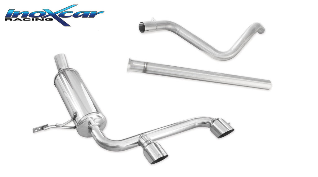 Scarico completo cat-back Renault Megane RS Mk2 2.0 16V RS 225cv | Inoxcar