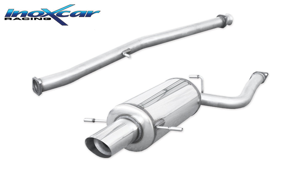 Scarico completo cat-back Subaru Impreza Mk2 GD/GG 2.0 Turbo | Inoxcar