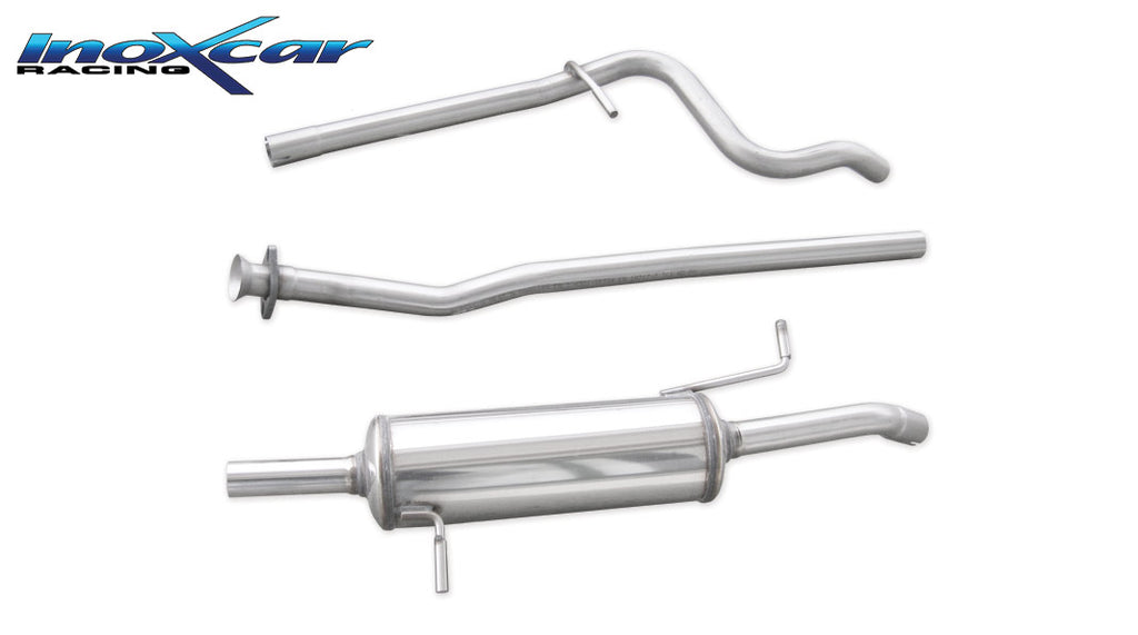 Scarico completo cat-back Citroen C2 JM 1.6 16V 125cv | Inoxcar