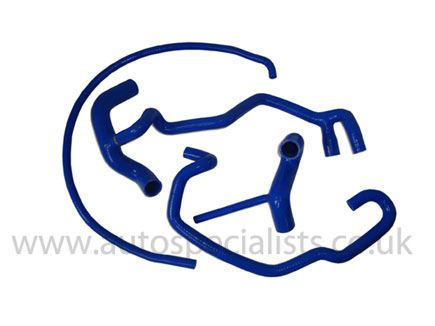 Kit tubi del liquido di raffreddamento in quattro pezzi Pro Hoses per Fiesta RS Turbo