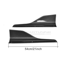 Carica l'immagine nel visualizzatore di Gallery, CarbonWorks Minigonne laterali in carbonio per BMW M2 F87 F22/F23 2015-2018 - foto 4