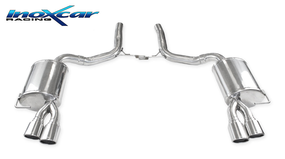 Terminale di scarico Audi A6 C6 Facelift 5.2 435cv | Inoxcar