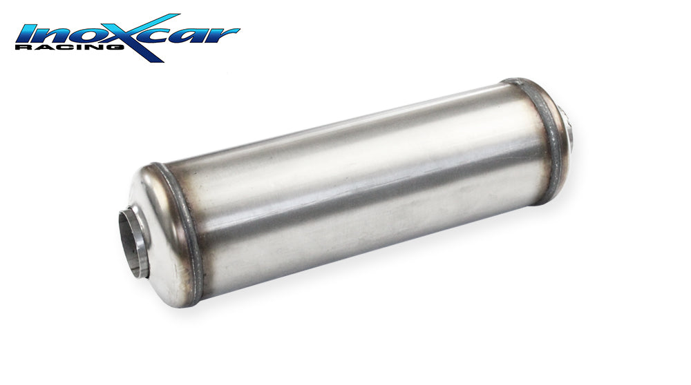 Silenziatore sportivo universale Ø 100 Ext. / 300mm Lg. | Inoxcar