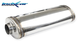 Silenziatore sportivo universale oval 170x115 Ext. / 420mm Lg. | Inoxcar