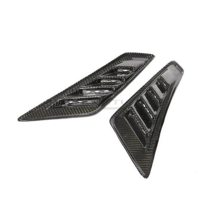 CarbonWorks Prese d'aria parafanghi anteriori in carbonio per Honda Civic Type R FK2 2015-2019 - foto 1