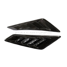 CarbonWorks Prese d'aria parafanghi anteriori in carbonio per Honda Civic Type R FK2 2015-2019 - foto 2