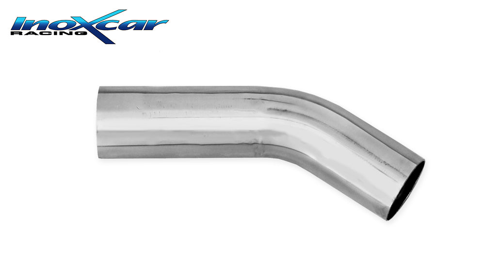 Curva inox universale per scarico 45° INOX | Inoxcar