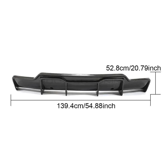 CarbonWorks Diffusore posteriore in carbonio per Tesla Model dal 2017 - foto 4