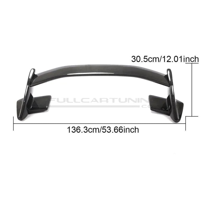 CarbonWorks Spoiler posteriore baule in carbonio per Subaru Brz ZN6 2012-2022 e Toyota GT86 2012-2023 - foto 3