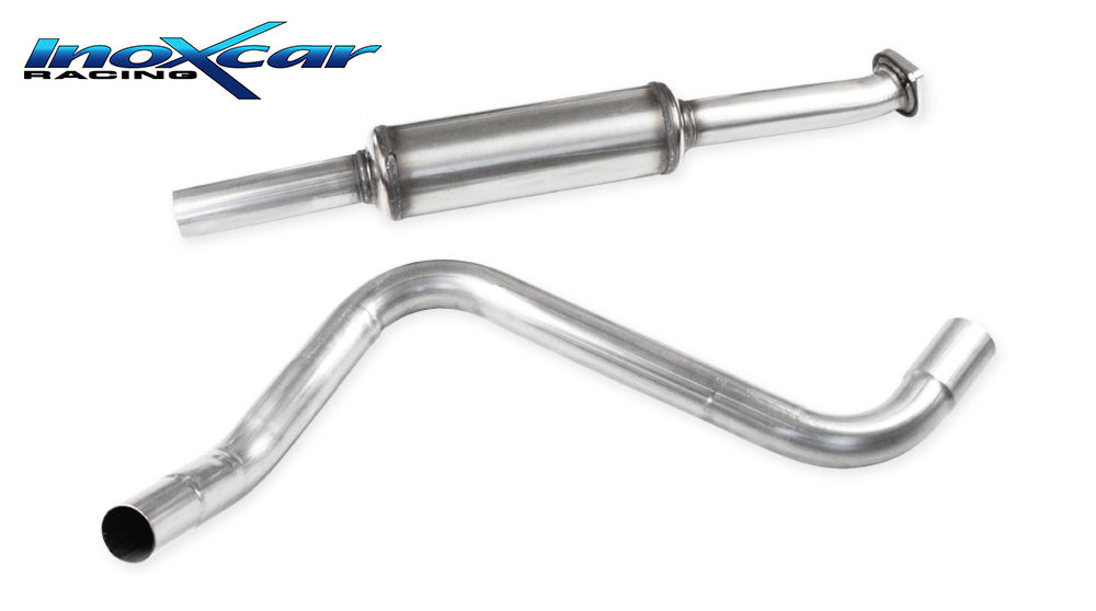 Scarico completo cat-back Opel Astra J Mk4 1.4 Turbo 140cv | Inoxcar