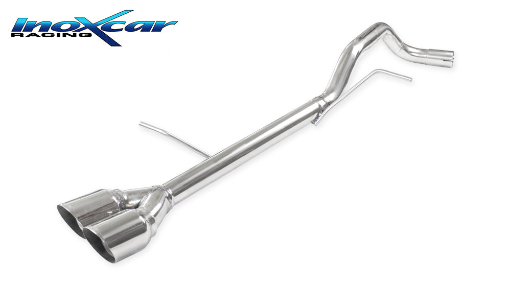 Terminale di scarico Seat Ibiza Mk4 6J Facelift 1.2 110cv | Inoxcar