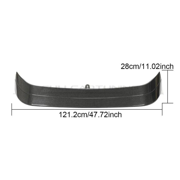 CarbonWorks Spoiler posteriore baule in carbonio per Volkswagen Golf CD1/CG5 dal 2020 - foto 2