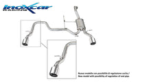 Carica l'immagine nel visualizzatore di Gallery, Terminale di scarico Suzuki Swift Mk6 ZC53 / ZC83 / ZC33 1.4 140cv | Inoxcar