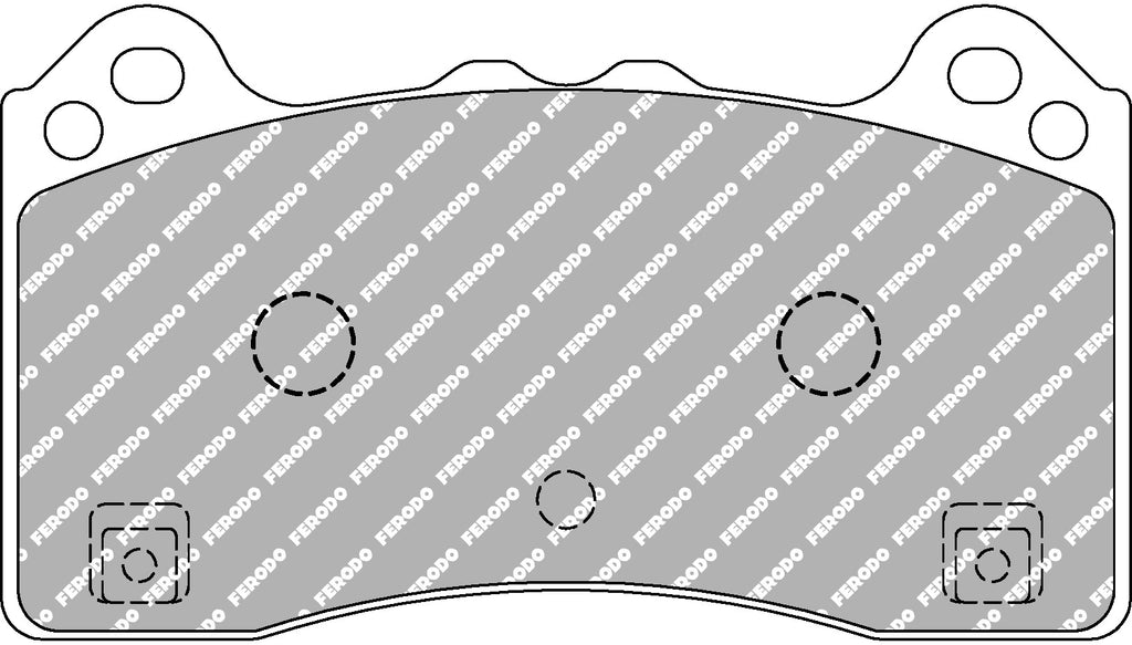 Pastiglie freni Ferodo DS Performance anteriori Ford Focus RS Mk3