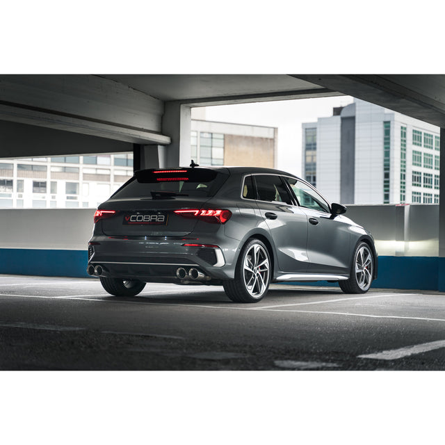 Cobra Sport Scarico sportivo Turbo Back valvolato per Audi S3 8Y Sportback (2020+)
