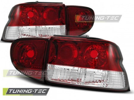 Fanali Posteriori FORD ESCORT MK6/7 93-00 RED WHITE