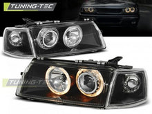 Carica l&#39;immagine nel visualizzatore di Gallery, Fari Anteriori OPEL VECTRA A 09.88-10.95 ANGEL EYES BLACK