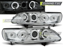 Carica l&#39;immagine nel visualizzatore di Gallery, Fari Anteriori HONDA ACCORD 98-02 ANGEL EYES CHROME (USA)