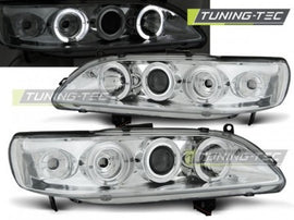 Fari Anteriori HONDA ACCORD 98-02 ANGEL EYES CHROME (USA)