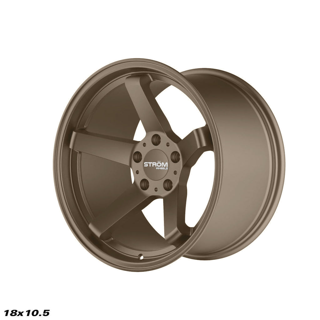Cerchio in lega Ström DS-35 18x10.5 5x114.3 ET10 Satin Bronze