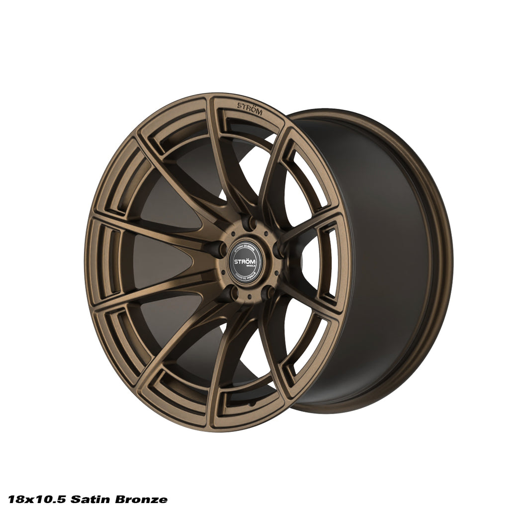 Cerchio in lega Ström DS-F55 18x10.5 5x114.3 ET10 Dark Satin Bronze