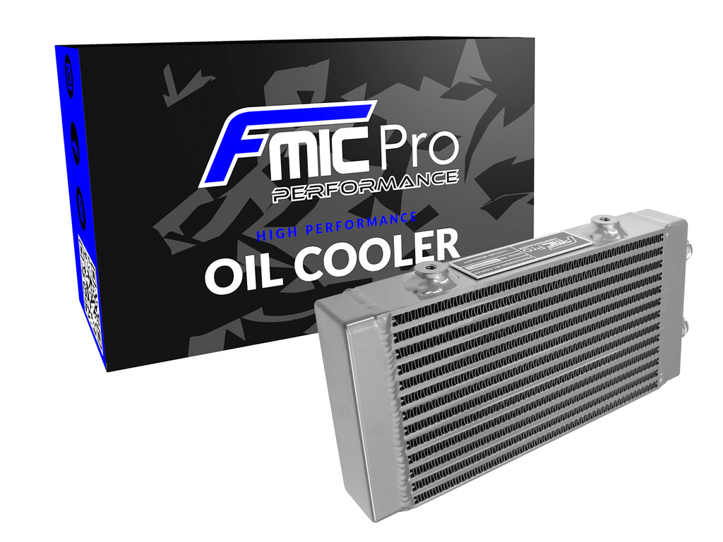 Radiatore olio FMIC.Pro monolaterale 240x140x40mm argento - immagine 1