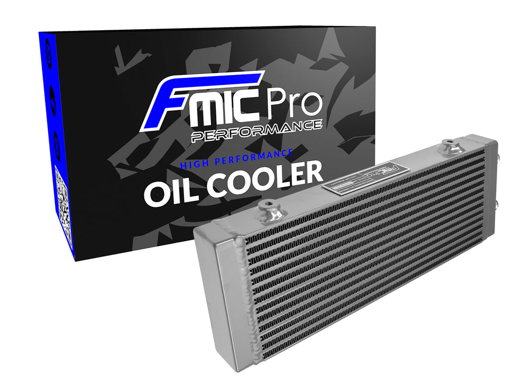 Radiatore olio FMIC.Pro monolaterale 360x140x40mm argento - immagine 1