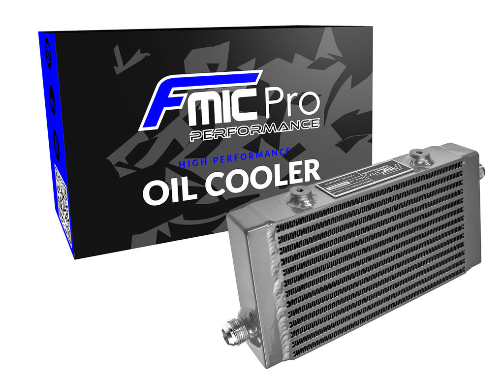 Radiatore olio FMIC.Pro asimmetrico 240x140x40mm argento - immagine 1
