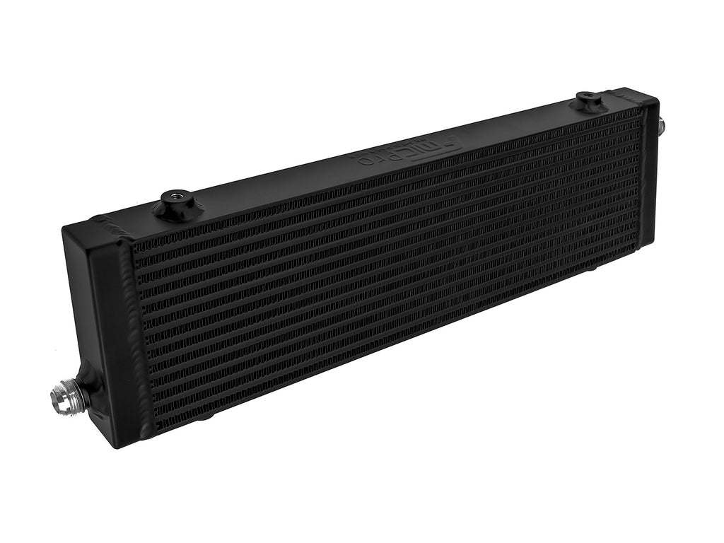 Radiatore olio FMIC.Pro asimmetrico 470x140x40mm nero - immagine 3