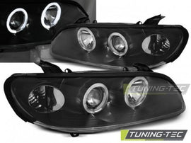 Fari Anteriori OPEL OMEGA B 04.94-08.99 ANGEL EYES BLACK