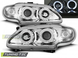 Fari Anteriori RENAULT MEGANE / SCENIC 96-99 ANGEL EYES CHROME