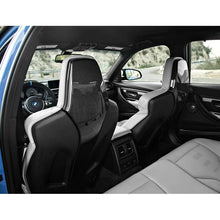 Carica l'immagine nel visualizzatore di Gallery, CarbonWorks Cover schienali sedili M-Performance Style in carbonio per BMW M3 F80 2014-2018 e M4 F82/F83 2014-2022 - foto 2