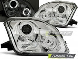 Fari Anteriori HONDA PRELUDE 02.97-01 ANGEL EYES CHROME