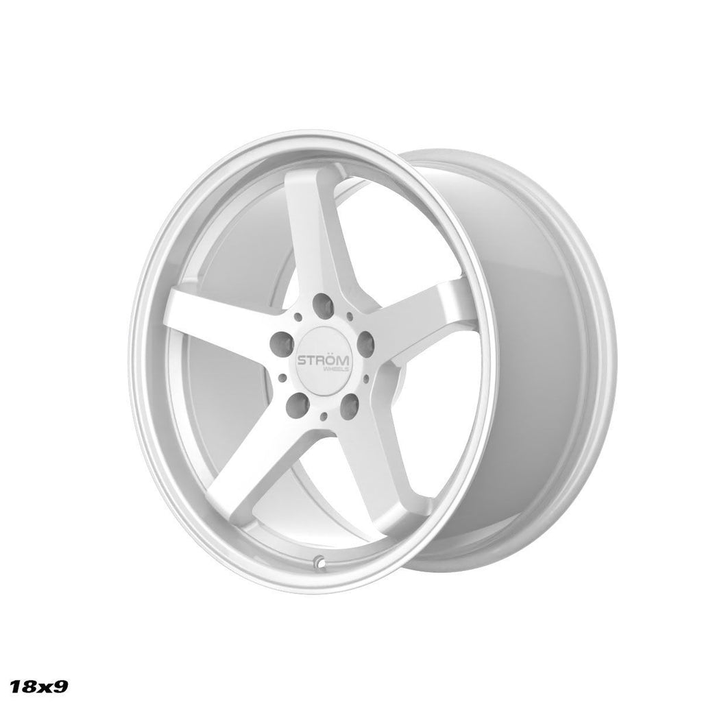 Cerchio in lega Ström DS-35 18x9 5x114.3 ET30 Full Gloss White