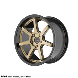 Cerchio in lega Ström DS-15 18x9 5x114.3 ET30 Gloss Black & Bronze Face