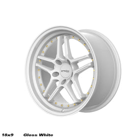 Cerchio in lega Ström DS-05 18x9 5x100 ET35 Full Gloss White
