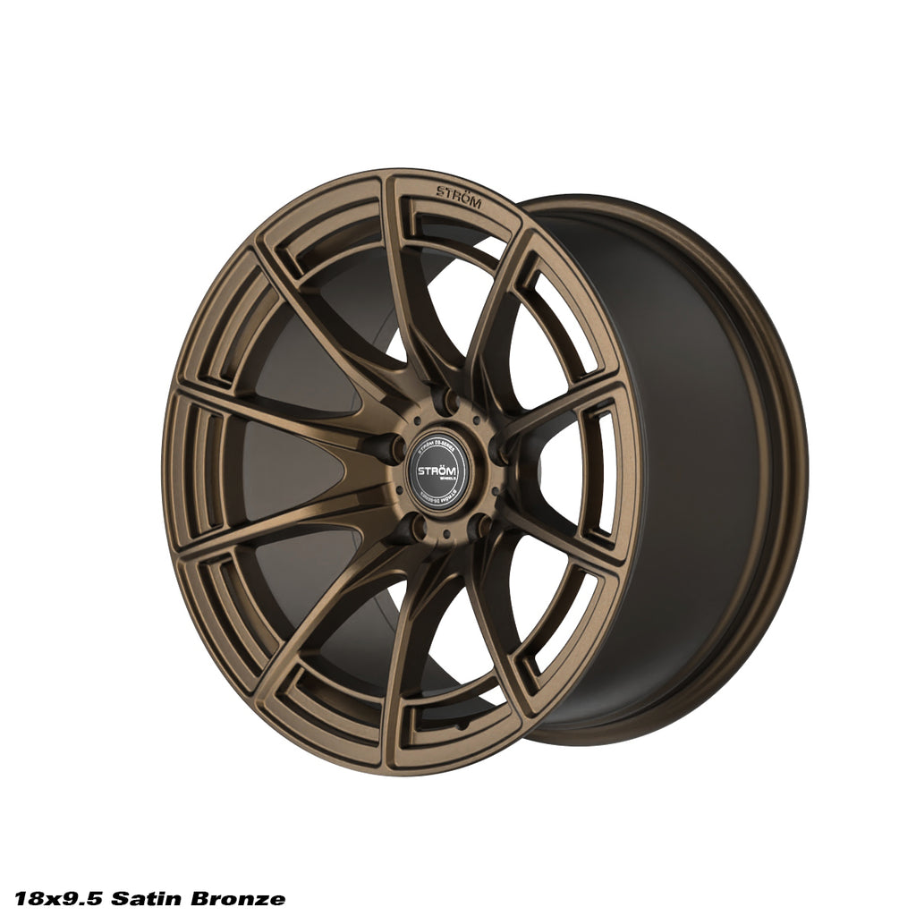 Cerchio in lega Ström DS-F55 18x9.5 5x114.3 ET10 Dark Satin Bronze