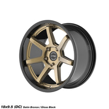 Cerchio in lega Ström DS-15 18x9.5 5x114.3 ET10 Gloss Black &amp; Bronze Face