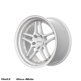 Cerchio in lega Ström DS-05 18x9.5 5x114.3 ET15 Full Gloss White