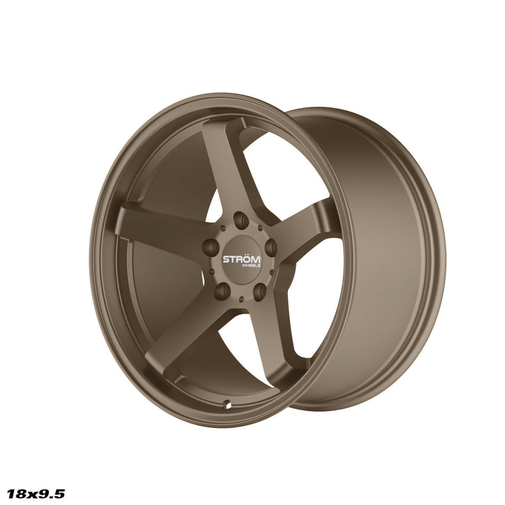 Cerchio in lega Ström DS-35 18x9.5 5x114.3 ET15 Satin Bronze