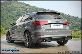 Scarico completo cat-back Audi A3 8V Facelift 2.0 TFSI 190cv Quattro 4WD | Inoxcar