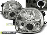 Fari Anteriori RENAULT TWINGO 03.93-09.98 ANGEL EYES CHROME