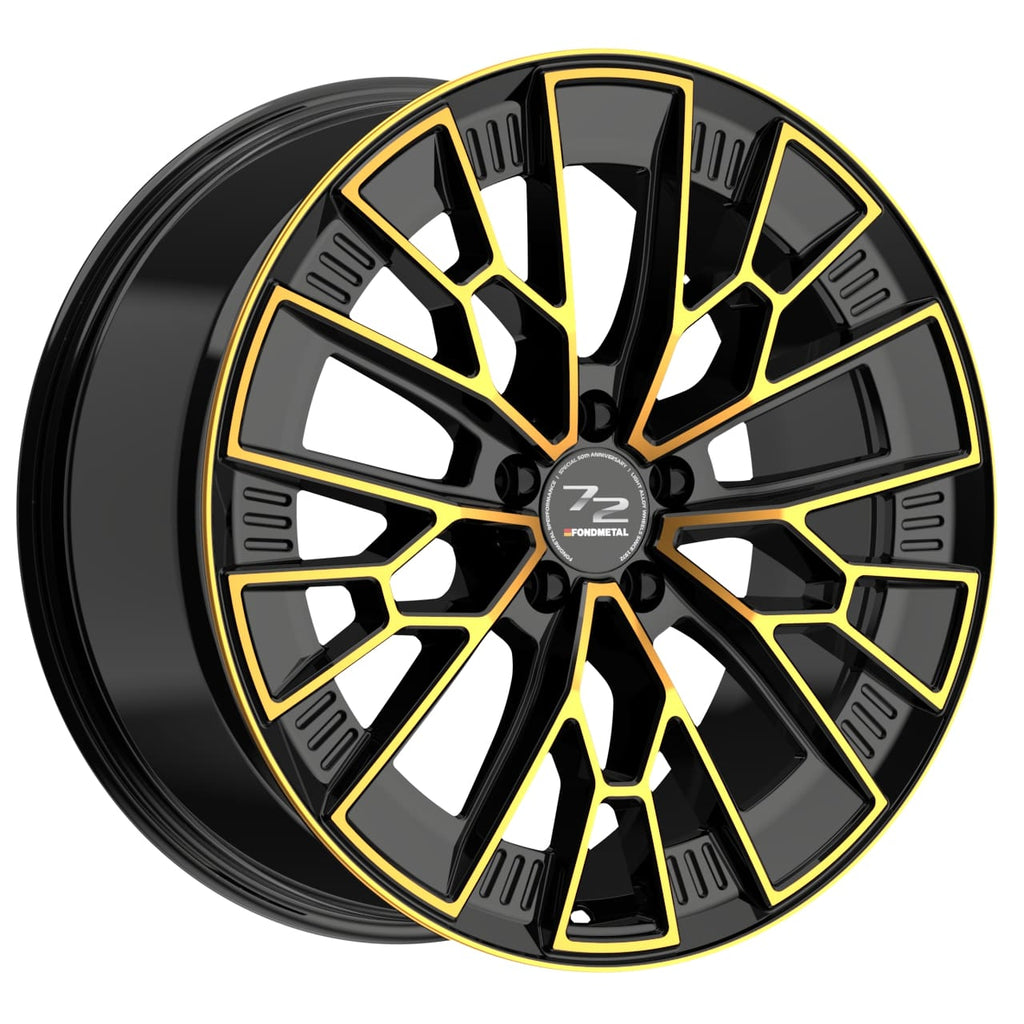 Cerchio in Lega Fondmetal 9 PERFORMANCE 1972 (8300) 20x9 ET34 5x114.3 GLOSSY BLACK BRONZE MACHINED